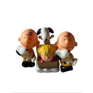 McDonald's Charlie Brown Snoopy Sally Peanuts Movie Happy Meal Toys Set Of 3
